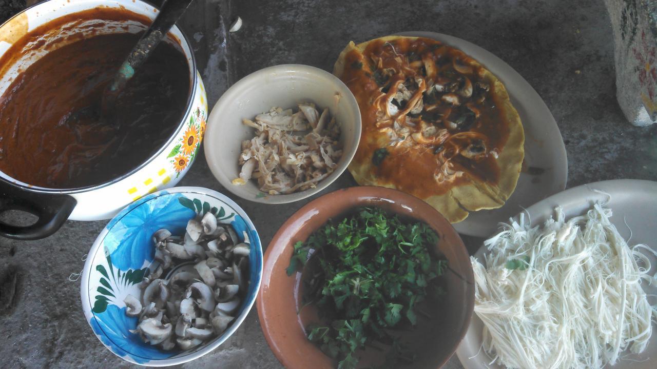 Teocalli Teotitlán del Valle Esterno foto